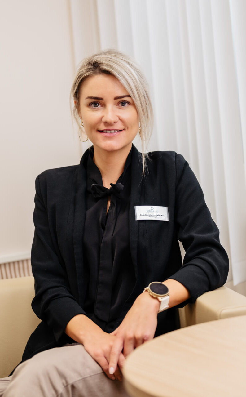 Sarah Nestelbacher, Psychologin